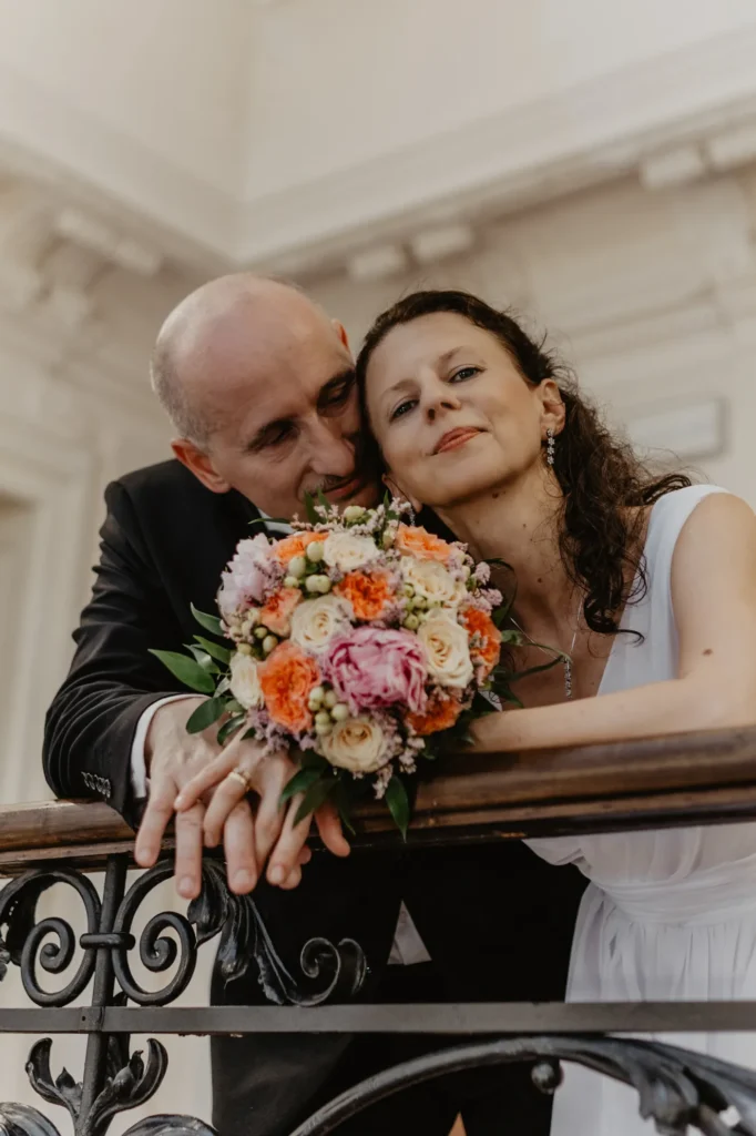 Fotograf ślubny Sosnowiec — mini sesja zdjęciowa podczas ślubu w Pałacu Schöna